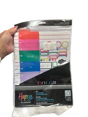 The Happy Planner Color Me Happy Big Size Planner Accessories Pack